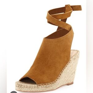 LOEFFLER RANDALL ankle wrap espadrille sandal (Size 9)